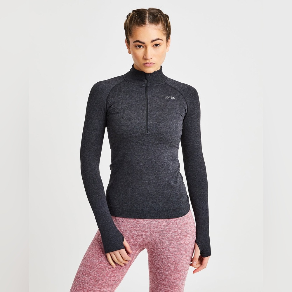 AYBL - Half-zip - long sleeve - size L